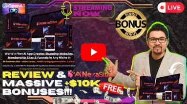 AI NexaSites Review⚡💻[LIVE] Create & Sell Professional Websites Using AI📲⚡FREE 10K Bonuses💲💰💸