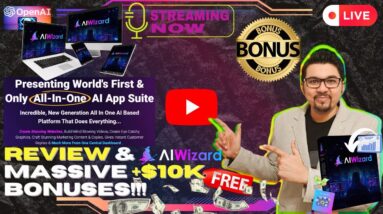 AiWizard Review⚡💻[LIVE] Ultimate Toolkit for Website, Video, Graphics, and More📲⚡FREE 10K Bonuses💲💰💸