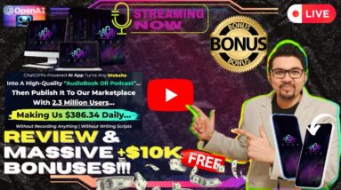 ECCO Review⚡💻[LIVE] Turn Any URL, Blog, PDF, Article, Or Website Into Audiobook📲⚡FREE 10K Bonuses💲💰💸