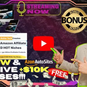 Azon AutoSites Review⚡💻Create Automated Amazon Affiliate Review Sites Maker📲⚡FREE 10K Bonuses💲💰💸
