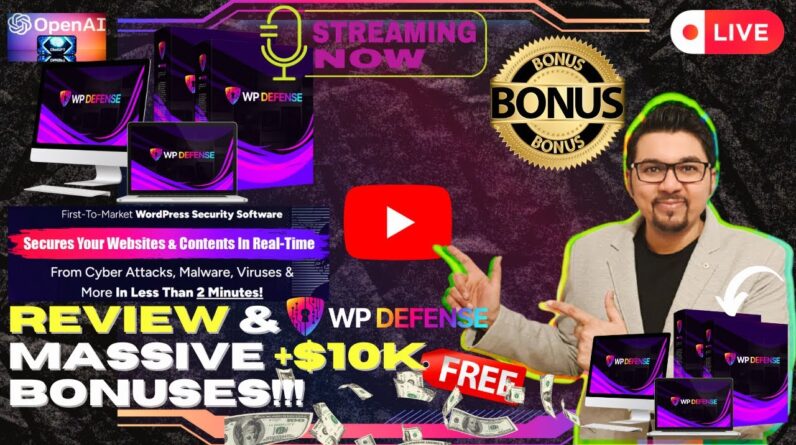 WP Defense Review⚡💻[LIVE]🛡️Secure Your Website from Malware and Cyber Attacks📲⚡FREE 10K Bonuses💲💰💸