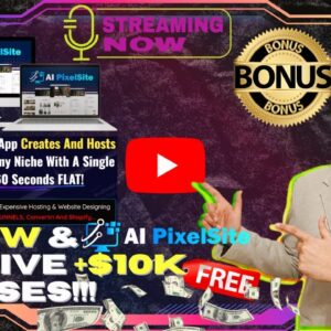 AiPixelSite Review⚡💻[LIVE] Create & Sell Unlimited Professional Websites📲⚡FREE 10K Bonuses💲💰💸