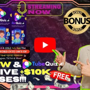 TubeQuizAi Review⚡💻Create Viral Quiz Videos That Are Breaking The Internet📲⚡FREE 10K Bonuses💲💰💸