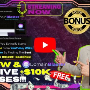 DomainBlaster Review⚡💻[LIVE] Find Clone & Rank On Google Instantly📲⚡FREE 10K Bonuses💲💰💸