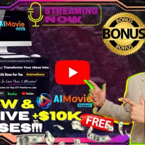 AiMovieMaker Review⚡💻📲[LIVE] Creates AI Ultra-Realistic 8K Cinematic Movies!📲💻⚡FREE 10K Bonuses💲💰💸