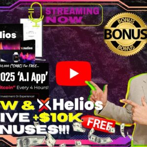 Helios Review⚡📲💻[LIVE] Set & Forget A.I Powered Crypto-Mining App💻📲⚡FREE AI Bonuses💲💰💸