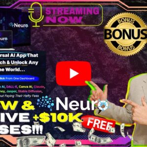 Neuro Review⚡📲💻 [LIVE]  AI App That Allows You To Search & Unlock Any AI Model💻📲⚡FREE 10K Bonuses💲💰💸