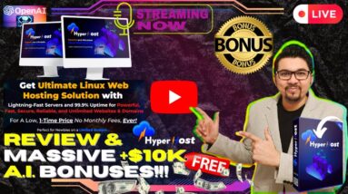 HyperHost Review⚡📲💻[LIVE] Get SuperFast Linux Web Hosting For All Your Websites💻📲⚡FREE AI Bonuses💲💰💸