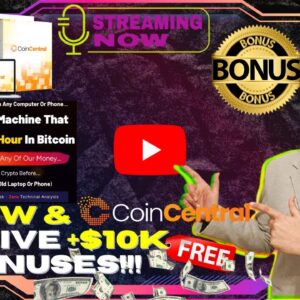 CoinCentral Review⚡📲💻[LIVE] Turn Any Laptop Into Crypto Mining Machine💻📲⚡FREE AI Bonuses💲💰💸