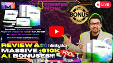 InfinityBoxAI Review⚡📲💻[LIVE] Access The Ultimate AI Platform Creator💻📲⚡FREE AI Bonuses💲💰💸