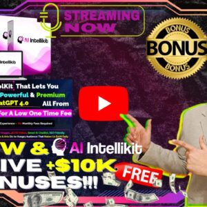 AIntelliKit Review⚡📲💻Access ChatGPT-4, Gemini, Claude & More–No Subscriptions!💻📲⚡FREE AI Bonuses💲💰💸